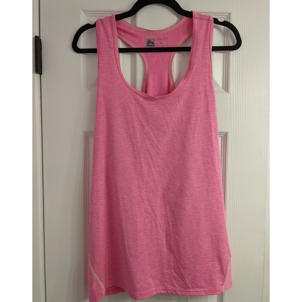 RBX Racerback Tank -- XL, bubblegum pink